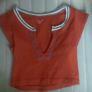 Red and blue urban top size xs/s